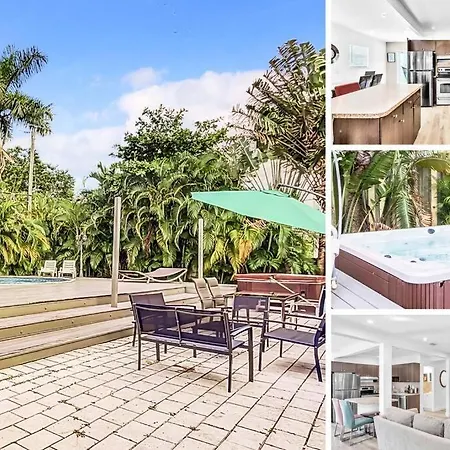 Cozy 3 - 2, Heated Pool & Jacuzzi, 10 Min Beach And Las Olas